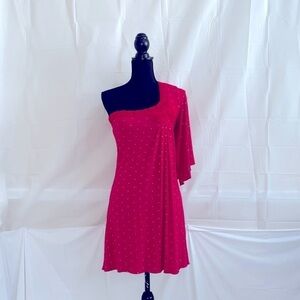 Sky One Shoulder Dress Size M